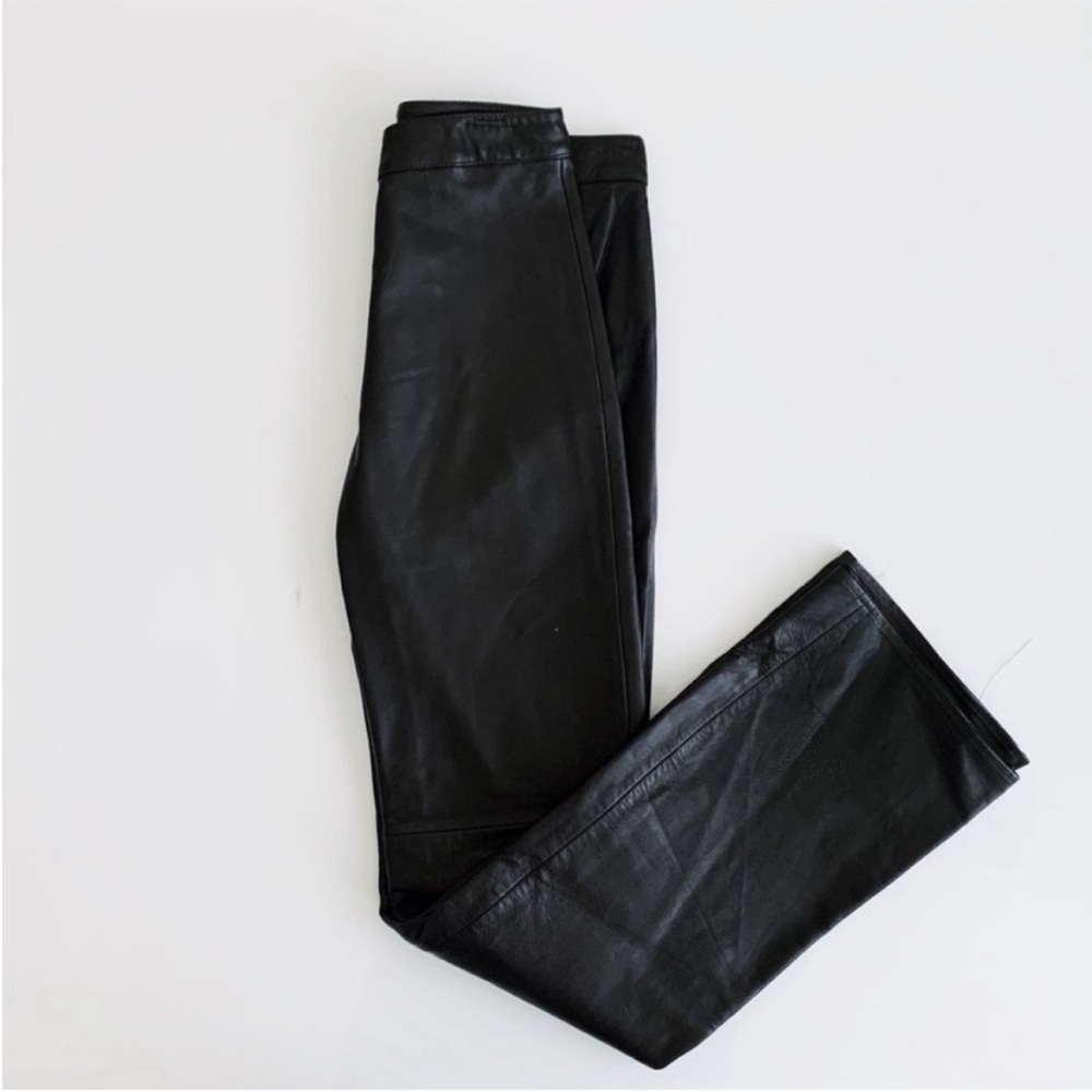 Vintage Cache 90's Leather Pants - Size 4